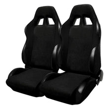 Load image into Gallery viewer, 249.00 Spec-D Racing Seats [JDM Bride Style - Black Cloth) Sold as a Pair - Redline360 Alternate Image