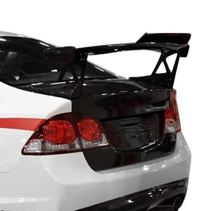 595.00 SEIBON Carbon Fiber Rear Spoiler Honda Civic Sedan (2006-2010) MG or TR Style - Redline360