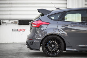 1020.00 SEIBON Carbon Fiber Rear Spoiler Ford Focus Hatchback (15-18) RS16FDFO - Redline360