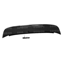 Load image into Gallery viewer, SEIBON Carbon Fiber Rear Spoiler Honda Civic Hatchback (92-95) w/ or w/o LED Light - w/o LED Alternate Image