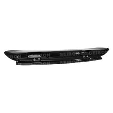Load image into Gallery viewer, SEIBON Carbon Fiber Rear Spoiler Honda Civic Hatchback (92-95) w/ or w/o LED Light - w/o LED Alternate Image
