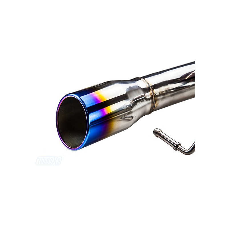 TurboXS Exhaust Mazda RX8 (0411) 3" Catback w/ Blue Burnt Tips