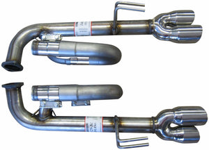 518.79 Solo Exhaust Chevy Caprice PPV V8 (11-18) Performance Axleback w/ J-pipes 993981SL - Redline360