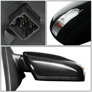 DNA Side Mirror Kia Forte (10-13) [OEM Style / Powered + Heated + Turn Signal Lights] Driver / Passenger Side