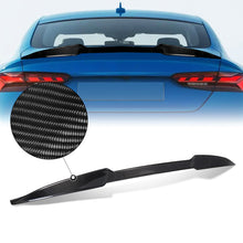 Load image into Gallery viewer, DNA Carbon Fiber Spoiler Audi A5 / Quattro Coupe (17-21) V Style Trunk Lid Wing Alternate Image