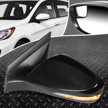 Load image into Gallery viewer, DNA Side Mirror Hyundai Accent (14-17) [OEM Style / Powered + Heated + Turn Signal Light +  BSD] Driver Side Only Alternate Image