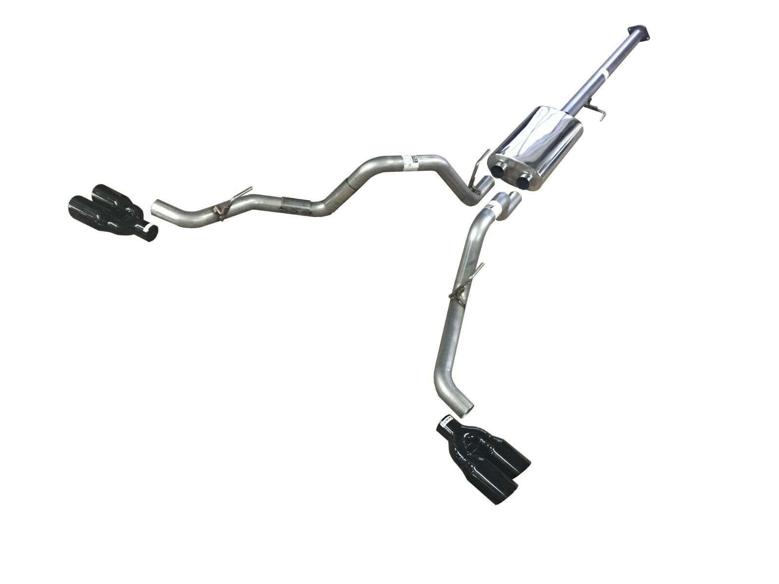 Solo Performance Exhaust Ford F150 V6 EcoBoost (1519) Mach 44 XV Dual