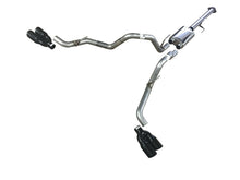 Load image into Gallery viewer, Solo Performance Exhaust Ford F150 5.0L (15-17) Mach-40-XV Dual Catback [Louder Version] 132" Wheel Base - w/ Optional Tips - Polished Alternate Image