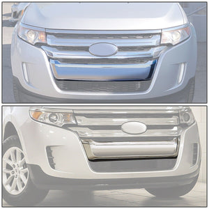 DNA Grill Ford Edge (11-14) [OE Style / Front Bumper Lower] Chrome