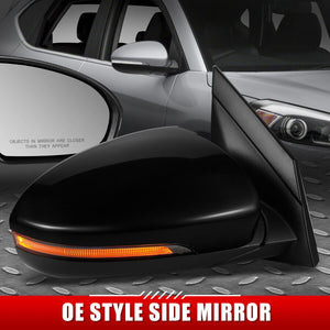 DNA Side Mirror Hyundai Tucson (16-18) [OEM Style + Powered + Heated + Turn Signal Light] Driver / Passenger Side