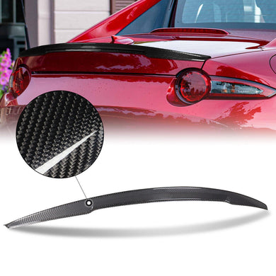 DNA Carbon Fiber Spoiler Mazda Miata ND (16-21) STP Style Trunk Lid Wing