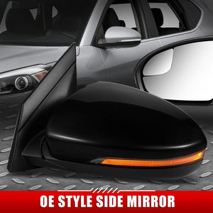 DNA Side Mirror Hyundai Tucson (16-18) [OEM Style + Powered + Heated + Turn Signal Light] Driver / Passenger Side