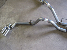 Load image into Gallery viewer, Solo Performance Exhaust Ford F150 5.0L (15-17) Mach-40-XV Dual Catback [Louder Version] 132" Wheel Base - w/ Optional Tips - Polished Alternate Image