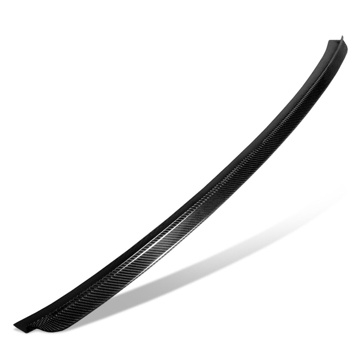 DNA Motoring 2-SPC-6171-CF Carbon Fiber Rear Trunk Lid Spoiler Wing STP- Style Compatible with 99-05 BMW M3 / 01-05 330Ci 325Ci Coupe,Black