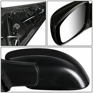 DNA Side Mirror Infiniti Q60 (14-15) [OEM Style / Powered + Textured Black] Passenger Side Only