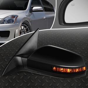 DNA Side Mirror Nissan Altima (07-12) [OEM Style / Powered + Heated + Paintable] Driver Side Only