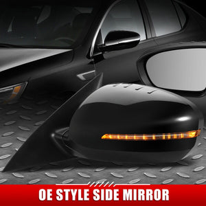 DNA Side Mirror Kia Optima (12-13) [OEM Style / Powered + Heated + Turn Signal] Driver / Passenger Side