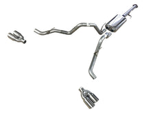 Load image into Gallery viewer, Solo Performance Exhaust Ford F150 5.0L (15-19) Mach-44-XV Dual Catback [Quieter Version] 132" Wheel Base - w/ Optional Tips - Polished Alternate Image