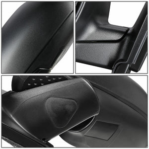 DNA Side Mirror Hyundai Accent (10-11) [OEM Style / Manual + Textured] Passenger Side Only