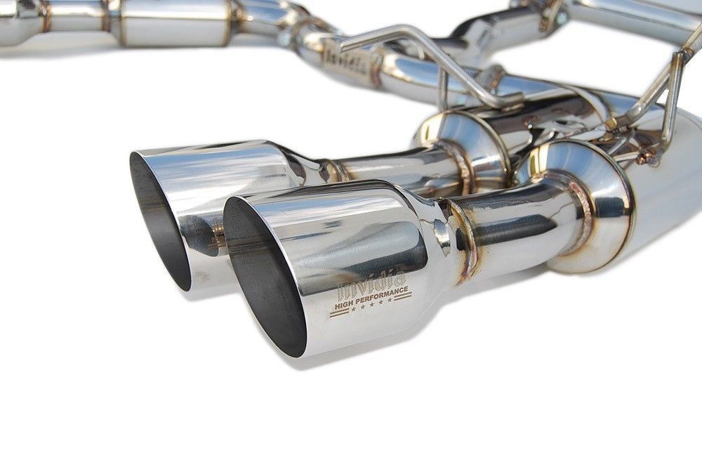 Invidia Gemini Exhaust Subaru WRX & STI (15-21) R400 Titanium, Polishe
