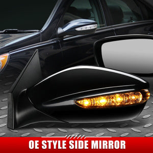 DNA Side Mirror Hyundai Sonata (11-14) [OEM Style + Powered + Turn Signal Lights] Driver / Passenger Side