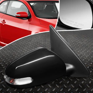 DNA Side Mirror Kia Forte (10-13) [OEM Style / Powered + Heated + Turn Signal Lights] Driver / Passenger Side