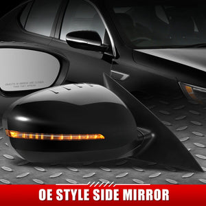 DNA Side Mirror Kia Optima (12-13) [OEM Style / Powered + Heated + Turn Signal] Driver / Passenger Side