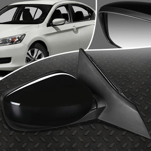 DNA Side Mirror Honda Accord Sedan (13-17) [OEM Style / Powered + Paintable] Driver / Passenger Side