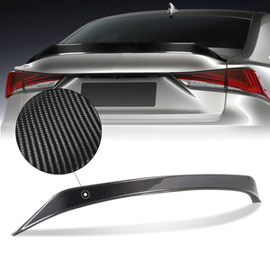 DNA Carbon Fiber Spoiler Lexus IS250 IS300 IS350 (14-20) AR Style Trunk Lid Wing