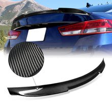 Load image into Gallery viewer, DNA Carbon Fiber Spoiler Kia Optima (2016-2020) V Style Trunk Lid Wing Alternate Image