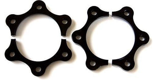 90.00 BLOX Half Shaft Spacers Honda S2000 - Black / Red / Silver - Redline360