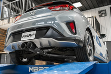 Load image into Gallery viewer, MBRP Catback Exhaust Hyundai Velsoter 1.6L Turbo (19-21) XP Series [Dual Split Center Rear Exit] w/ Carbon Fiber Tips - Default Title Alternate Image