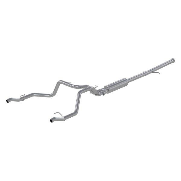 819.99 MBRP Catback Exhaust GMC Sierra 1500 6.2L EcoTec3 V8 (19-21) Tour Version [Dual Rear Exit] Stainless or Aluminized - Redline360