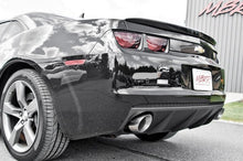 Load image into Gallery viewer, 379.99 MBRP Axleback Exhaust Chevy Camaro 6.2L V8 (10-15) [Muffler Bypass - Split Rear Exit] Black-Coated / Stainless / Aluminized Steel - Redline360 Alternate Image