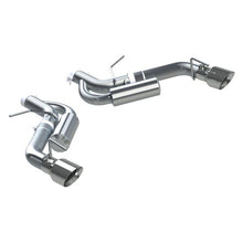 Load image into Gallery viewer, MBRP Exhaust Chevy Camaro SS 6.2L V8 Non-NPP (16-24) [Split Rear Axleback] Black-Coated / Stainless / Aluminized Steel - 409 Stainless Alternate Image