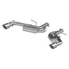 Load image into Gallery viewer, MBRP Exhaust Chevy Camaro Turbo / 3.6 Non-NPP (16-21) Axleback Race Version - Black-Coated / Stainless / Aluminized Steel - 304 Stainless Alternate Image