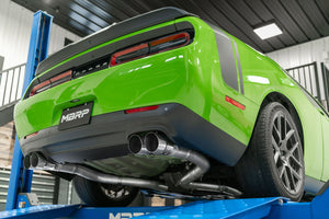 764.99 MBRP Exhaust Dodge Challenger 6.2 6.4 HEMI (15-21) Street Catback w/ Carbon Fiber or  Polished Tips - Redline360