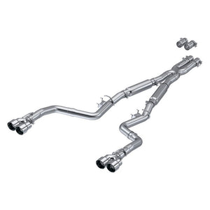 1179.99 MBRP Catback Exhaust Dodge Challenger 5.7L HEMI (17-21) Street Version [Dual Split Rear Exit] Carbon Fiber or  Polished Tips - Redline360