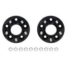 Load image into Gallery viewer, Eibach Pro Wheel Spacers for Ford Mustang (15-22) [System 4 - 25mm Pair] Aluminum or Black Finish - Black Alternate Image