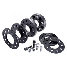 Load image into Gallery viewer, Eibach Pro Wheel Spacers for Ford Mustang (15-22) [System 6 - 15mm Pair] Aluminum or Black Finish - Black Alternate Image