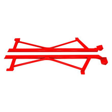Load image into Gallery viewer, BMR Subframe Connectors Ford Mustang Shelby GT500 S197 (07-14) Weld-on - Boxed or Tubular - Boxed / Red Alternate Image