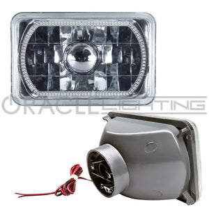 80.22 Oracle Sealed Beam Headlight Ford Mustang (79-86) [4X6" H4651/H4656] White / Blue / Red / Green / Amber / UV/Purple / ColorSHIFT - Redline360