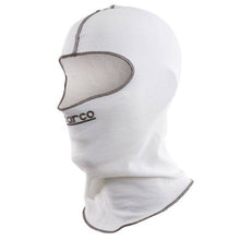 Load image into Gallery viewer, SPARCO Micropoly Karting Hood - White or Black - White Alternate Image