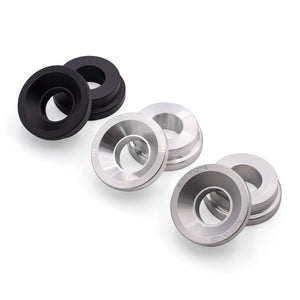 24.48 BLOX Solid Front Shifter Bushing Kit Honda Civic (1988-2000) Acura Integra (1990-2001) 2piece - Raw / Black / Silver - Redline360