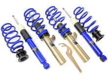Load image into Gallery viewer, Solo-Werks S1VW006 coilover set for 2006-2014 Audi A3 8P FWD with multi-link rear suspension, 1.4 to 2.6 inch front and 1.4 to 2.75 inch rear drop Alternate Image