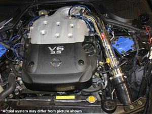 338.62 Injen Cold Air Intake Nissan 350Z (2003-2006) CARB/Smog Legal - Polished / Black - Redline360