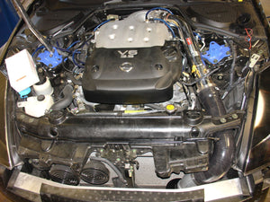 338.62 Injen Cold Air Intake Nissan 350Z (2003-2006) CARB/Smog Legal - Polished / Black - Redline360