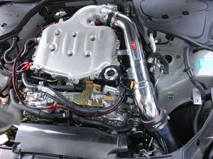 331.98 Injen Cold Air Intake Infiniti G35 Coupe V6-3.5L (03-06) CARB/Smog Legal - Polished / Black - Redline360