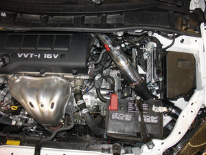 316.17 Injen Cold Air Intake Toyota Corolla XRS 2.4L (09-10) Polished / Black - Redline360