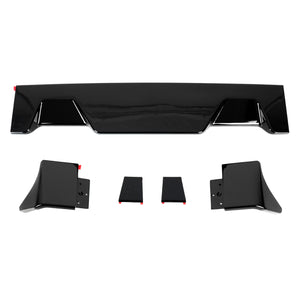 Spec-D Spoiler Ram 1500 & Rebel (2013-2018) Rear Cab Roof Wing Kit